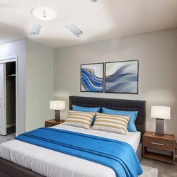 bedroom view at Ashley Oaks Apartments located in Perry, GA