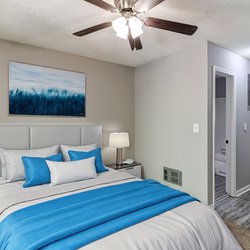 bedroom view at Ashley Oaks Apartments located in Perry, GA